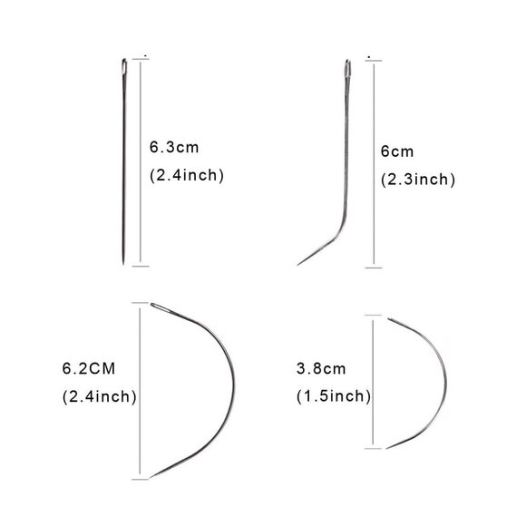 Hair Extensions Tool Kit: 200 Pcs Silicone Lined Micro Links Beads, 1 Three Hole - Picture 4 of 7